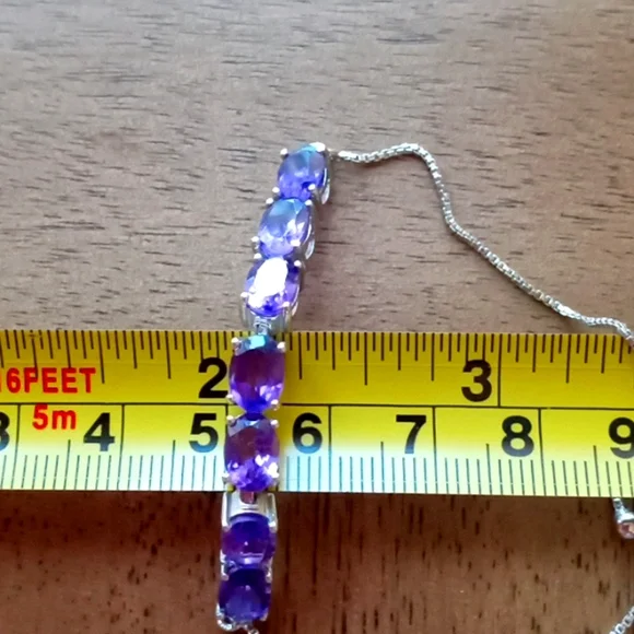 AMETHYST BOLO BRACELET - Picture 7 of 9